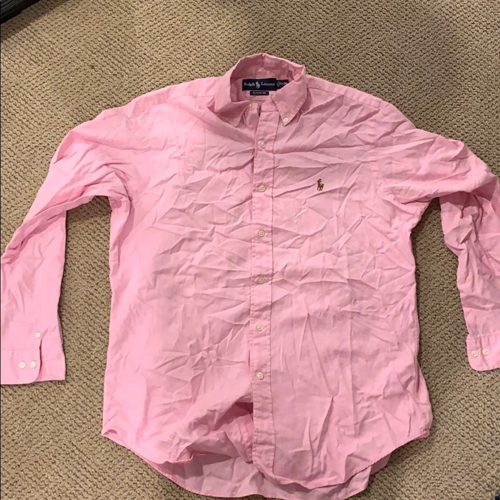 Ralph Lauren Pink Button Down